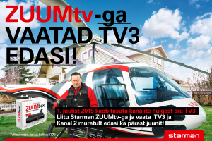 ZUUMtv - kuhu kaabel ei ulatu! Aasta Meediategu GRAND PRIX 2015